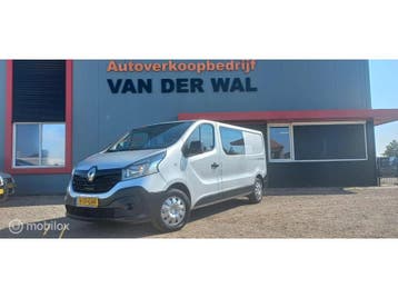 Zakelijke lease - Renault Trafic bestel 1.6 dCi T29 L2H1 DC, Gebruikt, Euro 6, Handgeschakeld, Lease