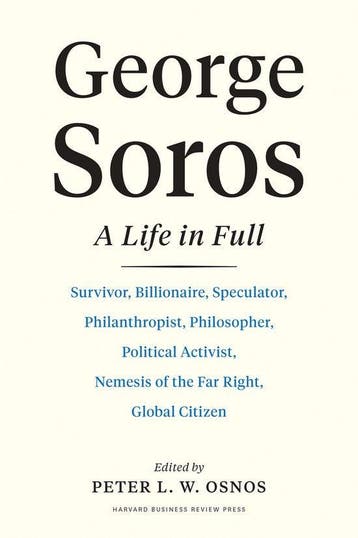 George Soros, Ophalen of Verzenden, Nieuw