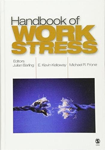 Handbook Of Work Stress - Julian Barling 9780761929499, Verzenden, Gelezen, Julian Barling