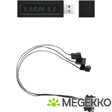 Lian Li UNI FAN Wireless controller Black with PWM SATA, Verzenden, Nieuw