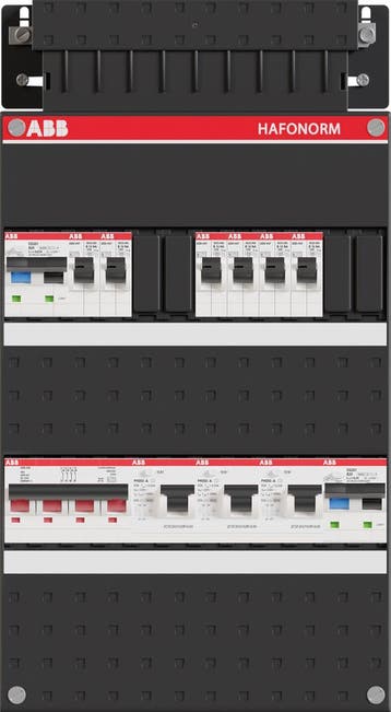 ABB Hafonorm PV-WP-Groepenkast | HS 40A - 6 groepen 3 x ALS, Ophalen of Verzenden, Nieuw, Groepenkast