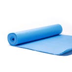 Yogamat PVC - Blauw, Sport en Fitness, Yoga en Pilates, Ophalen of Verzenden, Nieuw