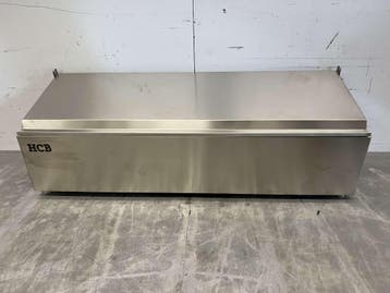 RVS GN bakhouder met deksel 4 x 1/6 gastronorm GN 72 cm, Ophalen of Verzenden, Nieuw in verpakking