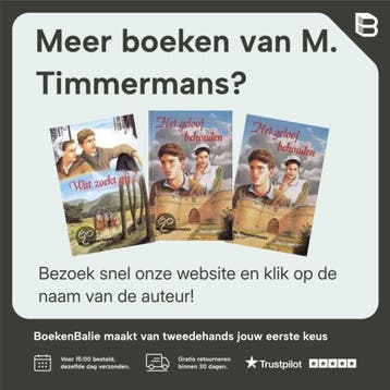 Wat zoekt gij? / De boodschap van het troostboek / 1, Boeken, Verzenden, Gelezen, M. Timmermans