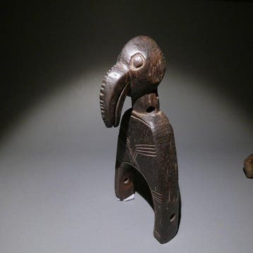 Senufo Pulley. 18 cm hoog. - Senufo
