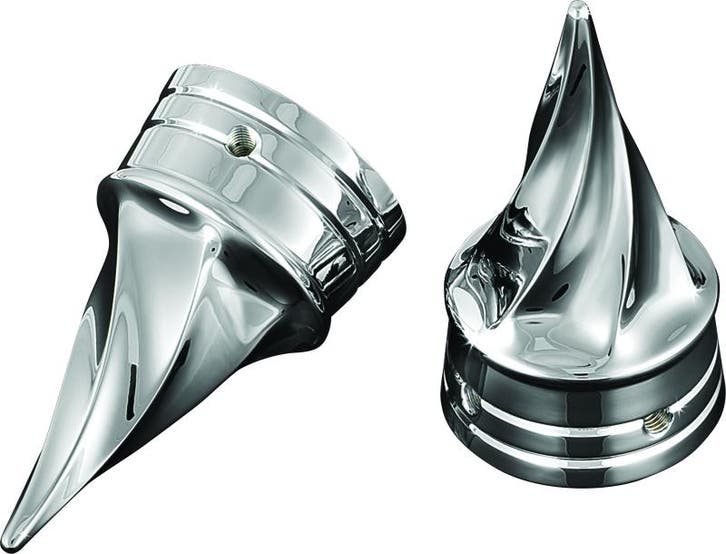 Kuryakyn Twisted Axle Caps Chrome, Auto diversen, Tuning en Styling, Ophalen of Verzenden