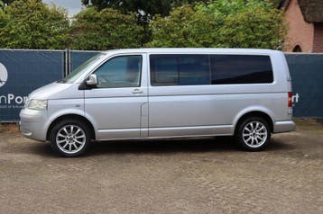 Veiling: Bestelwagen Volkswagen Transporter TDI Diesel 131pk, Gebruikt, Volkswagen, Zilver of Grijs, BTW verrekenbaar