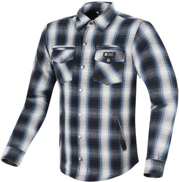 Merlin Madison Dames Blauw Creme Motorshirt, Nieuw met kaartje, Jas | textiel, Verzenden, Merlin