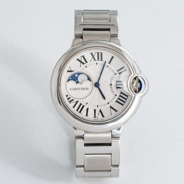 Cartier - Ballon Bleu de Cartier Moonphase - WSBB0021 (4034), Nieuw