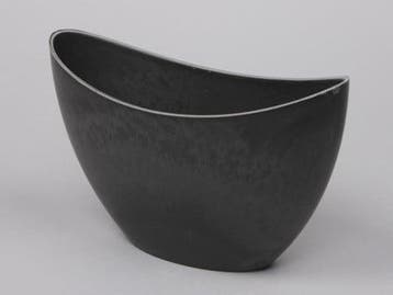 Bootschaal hoog Basic Grey 24x10x14 cm, Huis en Inrichting, Ophalen of Verzenden, Nieuw