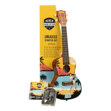 Kala Learn To Play Elvis Blue Hawaii concert ukulele, Ophalen of Verzenden, Nieuw