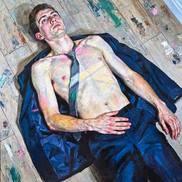 SAULNIER - Loosened Tie on the Floor