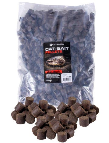 Ultimate CAT-BAIT Halibut Meerval Pellets 20mm (5kg), Watersport en Boten, Verzenden, Nieuw, Overige typen