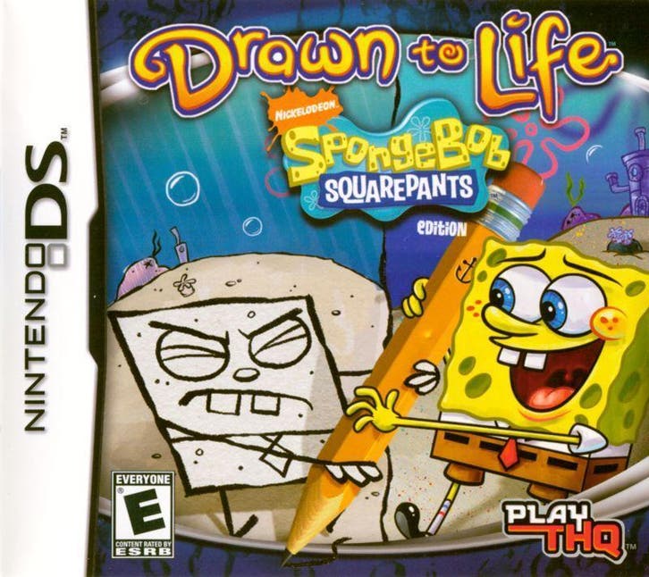 Drawn to Life: SpongeBob Squarepants Edition (DS) 3DS, Spelcomputers en Games, Games | Nintendo DS, 1 speler, Zo goed als nieuw