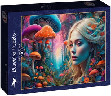 Rainbow Forest Puzzel (1000 stukjes) | Bluebird Puzzle -, Verzenden, Nieuw