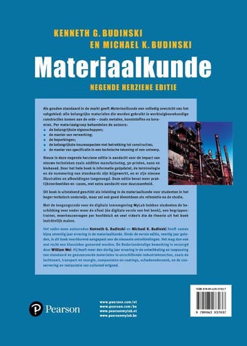 Materiaalkunde 9789043037037 Michael Budinski, Boeken, Studieboeken en Cursussen, Verzenden, Zo goed als nieuw, Michael Budinski