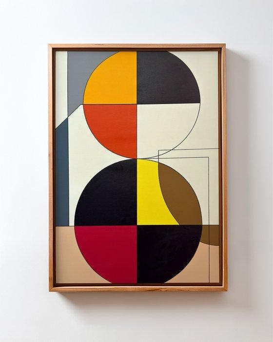 Alejandro Gonzalez - ABSTRACCIÓN MODULAR 206 - XL - (NO, Antiek en Kunst, Kunst | Schilderijen | Modern