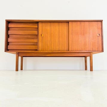 Dressoir - Teak - Een vintage dressoir