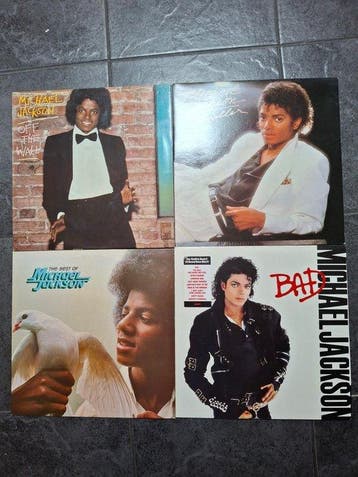 Michael Jackson - Off The Wall, Thriller, Bad and The Best, Nieuw in verpakking