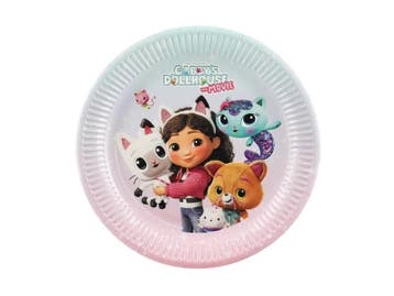 Borden Gabbys Dollhouse The Movie 23cm (6st), Ophalen of Verzenden, Nieuw