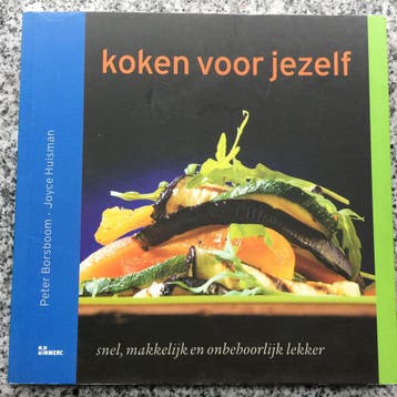 Koken voor jezelf, Boeken, Gelezen, Verzenden, Joyce Huisman & Peter Borsboom, Nederland en België