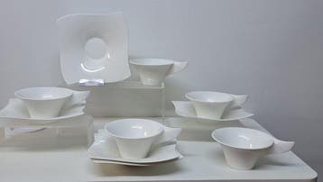 Villeroy & Boch - Koffieservies (10) - New Wave - Premium, Antiek en Kunst