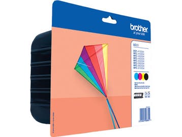 Brother LC-223 - Inktcartridge - 550 paginas - Zwart Geel, Verzenden, Nieuw