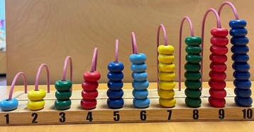 Telraam Abacus 1 tot en met 10, Verzenden, Nieuw