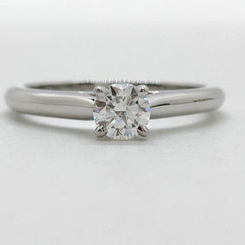 Zonder minimumprijs - Cartier - Ring Platina - solitair, Nieuw