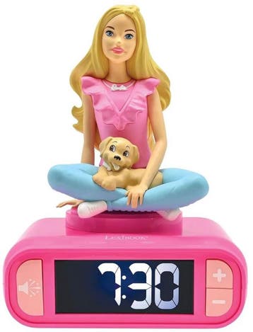 Digitale wekker met 3D Barbie, Nieuw