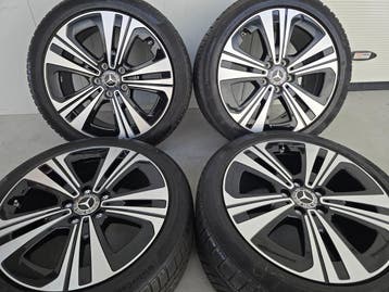 DEMO Mercedes CLA EQ 18 inch velgen winterbanden breedset, 18 inch, Banden en Velgen, Nieuw, Personenwagen