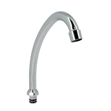 BONFIX Kraanuitloop HU-model 3/4 x 1/2 chroom, Ophalen of Verzenden, Nieuw