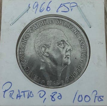Spanje. 100 Pesetas 1966*68 (Zonder minimumprijs)