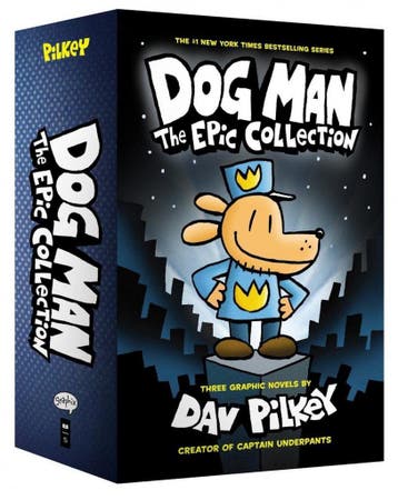 DOG MAN EPIC COLLECTION BOXED SET 1 - Dav Pilkey, Verzenden, Zo goed als nieuw, Dav Pilkey