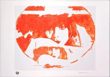 Giosetta Fioroni (1932) - Doppio Liberty Orange