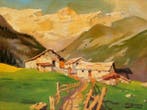 Miquel Brossa (1909 - ??) - Paisaje del pirineo, Antiek en Kunst