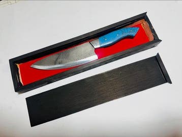 Hekito - Keukenmes - Carving knife - Exclusief vintage