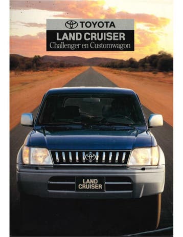 1997 TOYOTA LAND CRUISER BROCHURE NEDERLANDS, Boeken, Nieuw, Toyota, Author