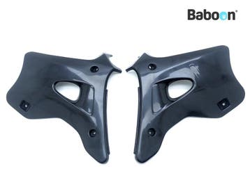 Radiateurkap Kawasaki KX 125 1994-1998 (KX125 KX125K) Set, Verzenden, Gebruikt