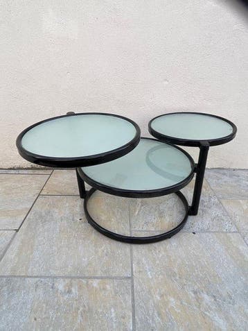 Tafel - Metaal, Glas, Nieuw