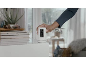 Ring Battery Video Doorbell met Chime en 2-pack camera op, Verzenden, Zo goed als nieuw