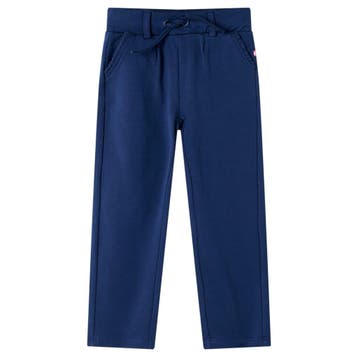 vidaXL Kinderbroek met trekkoord 92 marineblauw, Verzenden, Nieuw