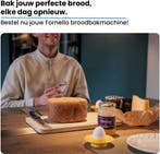 Fornello Supremo Broodbakmachine Uitlegvideo’s - PFAS vrij -, Witgoed en Apparatuur, Broodbakmachines, Ophalen of Verzenden, Gebruikt