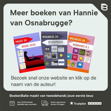 Wegwijs in / Digitale fotos / Wegwijs in... 9789046902356, Verzenden, Gelezen, Hannie van Osnabrugge