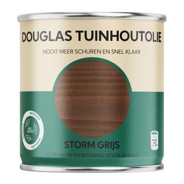 Douglas Tuinhout Olie - Storm Grijs-750ml, Minder dan 5 liter, Verzenden, Nieuw, Grijs