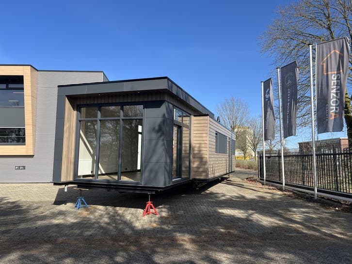 Nieuw Maatwerk Chalet | Direct leverbaar! | Nog 6 stuks!, Caravans en Kamperen, Stacaravans, tot en met 2