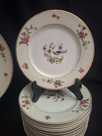Haviland & Co. Limoges - Charles Field - Dessertservies (12)