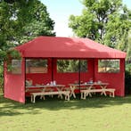 vidaXL Partytent inklapbaar pop-up met 3 zijwanden, Tuin en Terras, Partytenten, Verzenden, Nieuw, Partytent