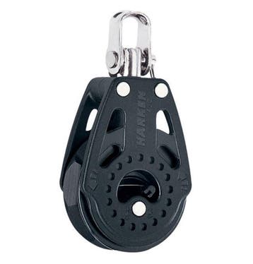 Harken 40C 1-Schijfsblok met Ratel, Watersport en Boten, Ophalen of Verzenden, Nieuw