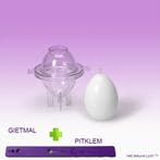 Kaarsenmal Ei gietmal gietvorm voor kaarsen, Ophalen of Verzenden, Nieuw